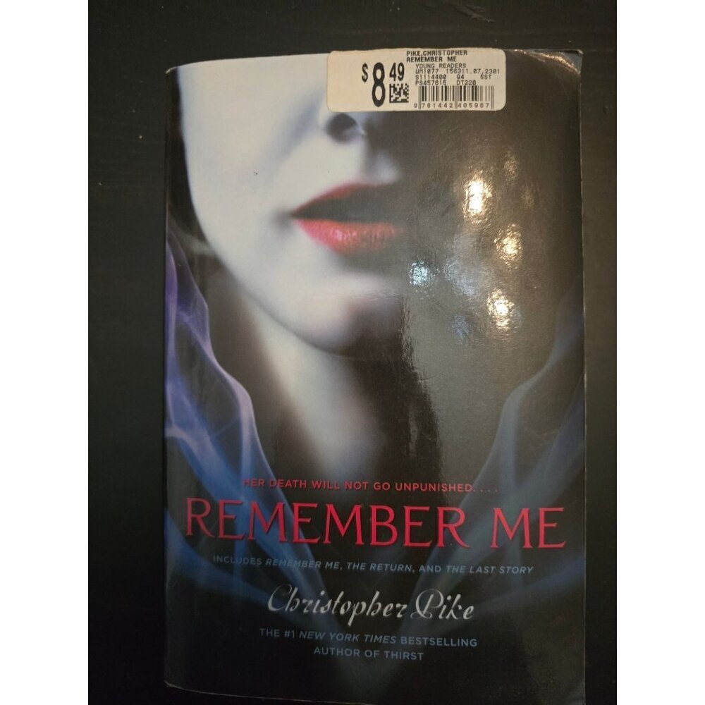 Remember Me by Christopher Pike Vintage Horror Paperback Book - Picture 1 of 5